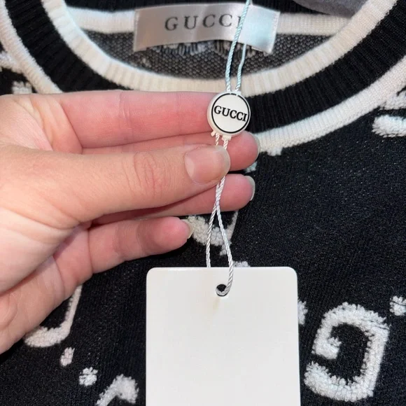 Gucci Monochrome Striped Knitwear - Picture 5 of 5